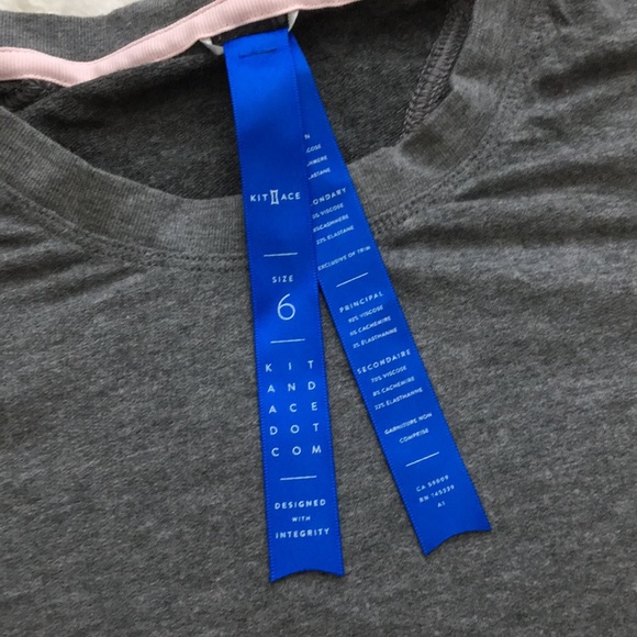 Kit and ace grey shirt - Picture 5 of 5